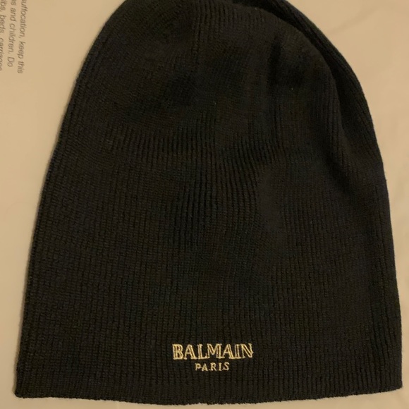 Balmain Paris x H&M Beanie NWOT - Picture 1 of 6